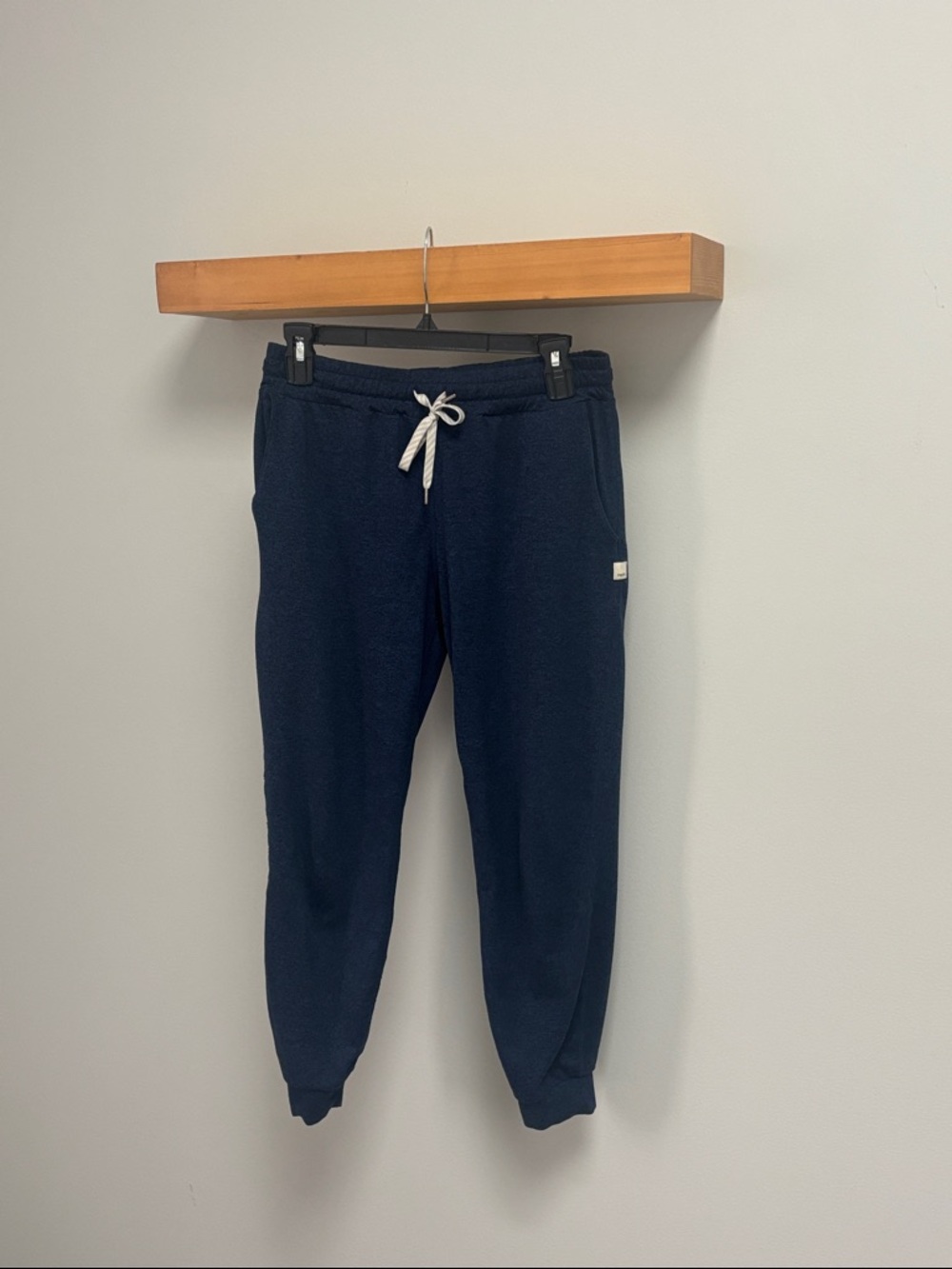 Vuori heathered navy Sunday Jogger